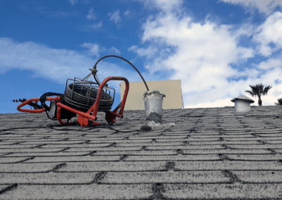 Roof Vent Drain Cleaning